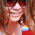 girl, female, woman, portrait, emotive, Asian, Korean, American, beach