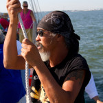 Cowboy, The Wolf, Survivor, sailboat, cruise, crew, OpSail, Harborfest, Opsail 2012, Elizabeth River, Norfolk, Norfolk Virginia, Virginia, water, sailing