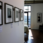Rotunda, Norfolk, Virginia, The Rotunda, Norfolk Rotunda, interior, black and white, black, white, silhouette, loft, apartment, architecture, interiors, urban, light