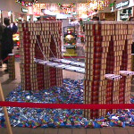 CANstruction, Food Bank, charity, food drive, structure, cans, architecture, construction, Pembroke Mall