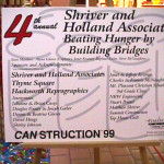 CANstruction, Food Bank, charity, food drive, structure, cans, architecture, construction,