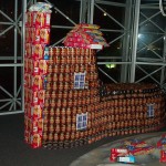 CANstruction, Food Bank, charity, food drive, structure, cans, architecture, construction,