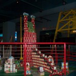 CANstruction, Food Bank, charity, food drive, structure, cans, architecture, construction,