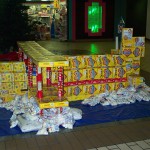 CANstruction, Food Bank, charity, food drive, structure, cans, architecture, construction,